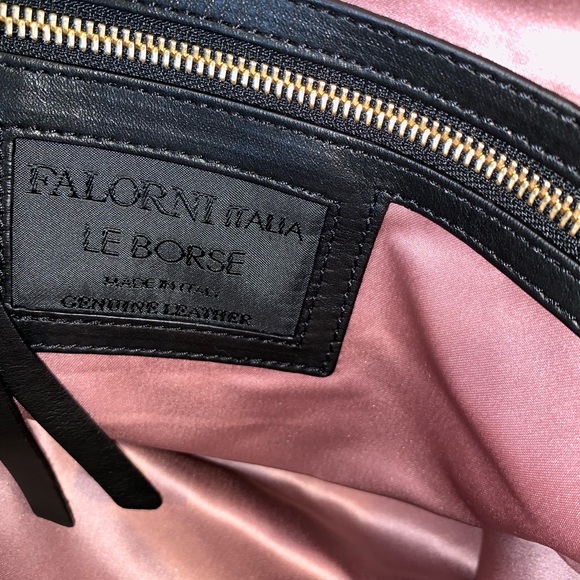 FALORNI LE BORSE MINK and LEATHER BAG - Picture 3 of 10